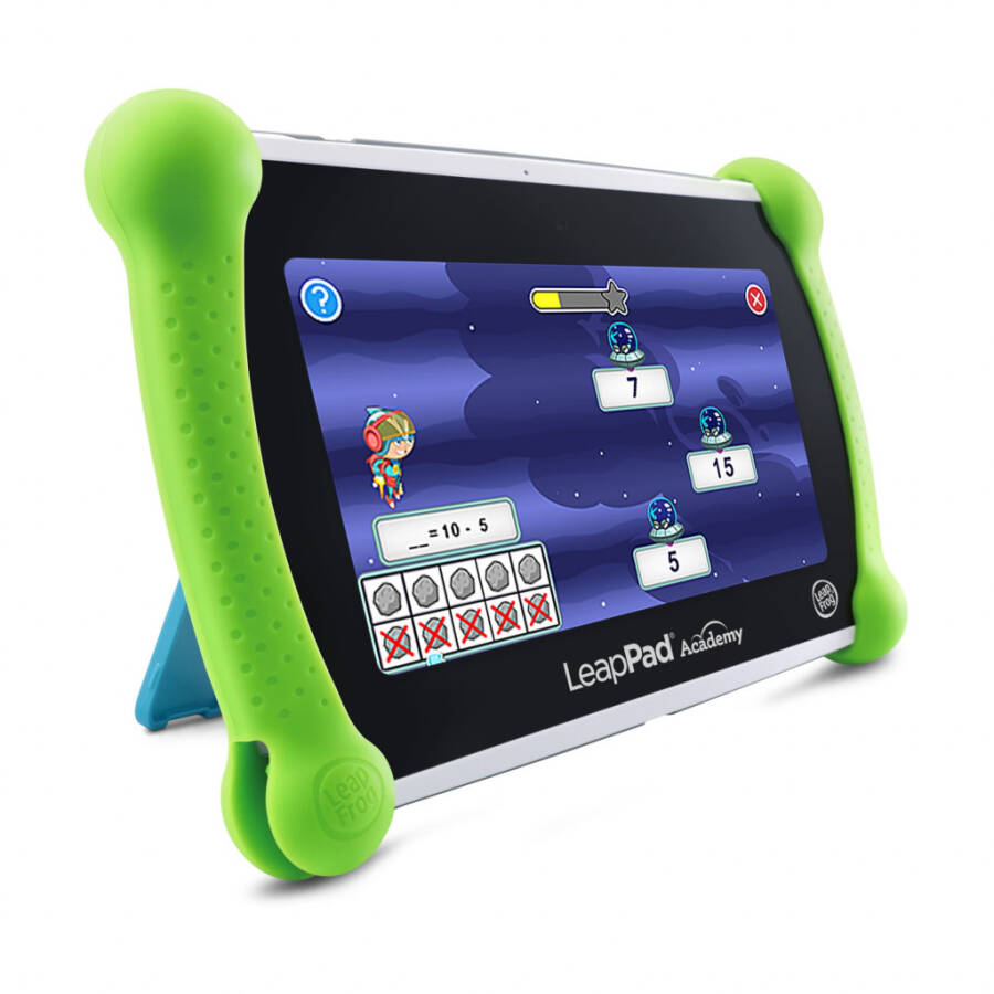LeapFrog LeapPad Academy - Зеленый пластик, силикон с аксессуарами, игрушки для малышей и детей ясельного возраста - 11