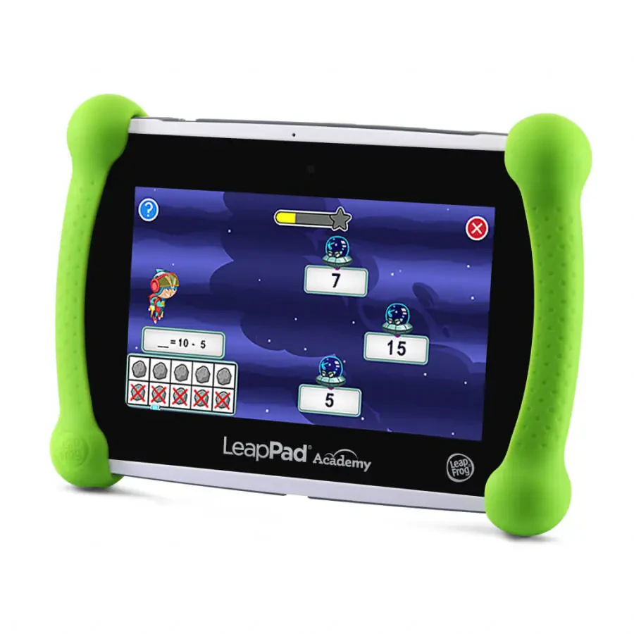 LeapFrog LeapPad Academy - Зеленый пластик, силикон с аксессуарами, игрушки для малышей и детей ясельного возраста - 3