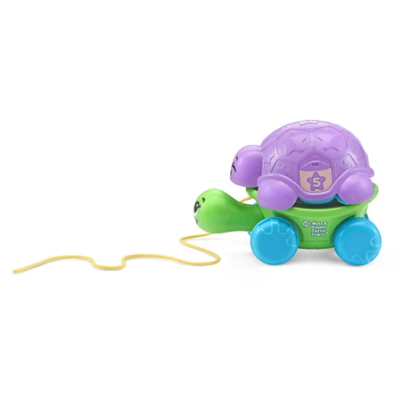 LeapFrog Nest & Count Turtle Tower with Accessories, Baby and Toddler Toys - 5