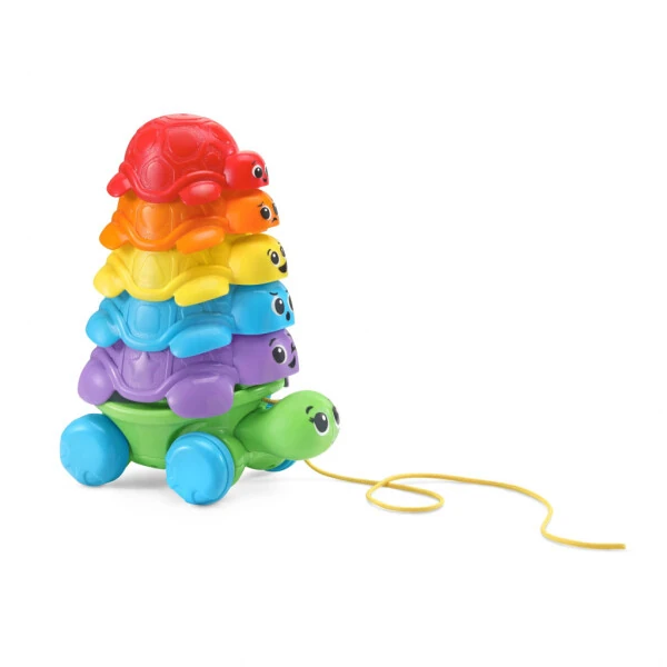 LeapFrog® Nest & Count Turtle Tower™ stacking & nesting toys with accessories included, for babies and toddlers. - LEAPFROG