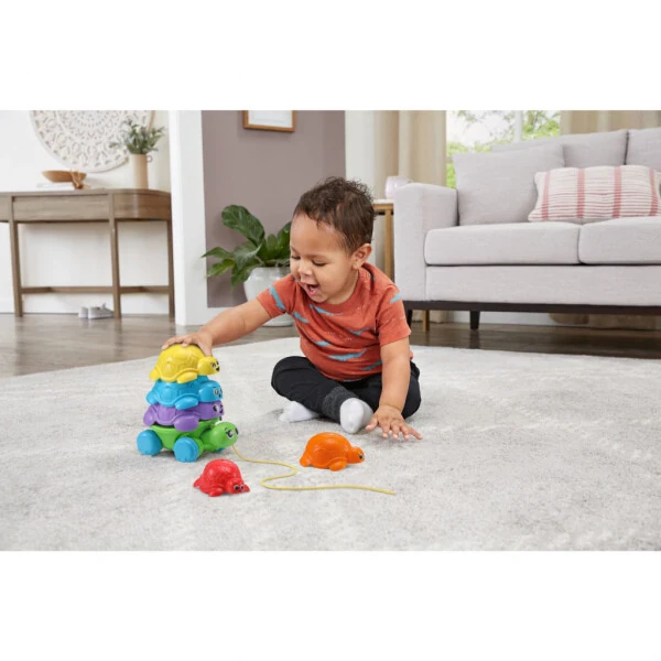 LeapFrog® Nest & Count Turtle Tower™ stacking & nesting toys with accessories included, for babies and toddlers. - LEAPFROG (1)