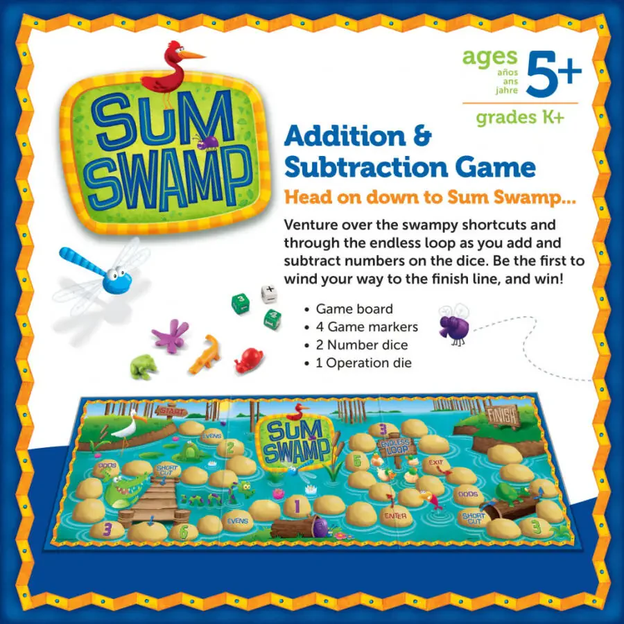 Learning Resources Sum Swap Addition/Subtraction Math Game, Educational Gift, Toys for Boys Girls Ages 5 6 7+ Year Old - 6
