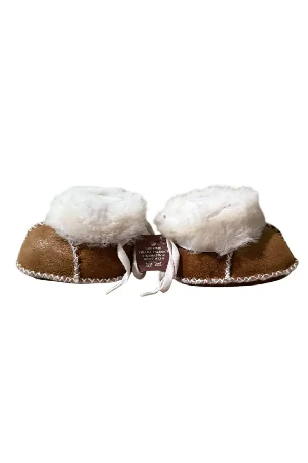 Leather Baby Booties - 2