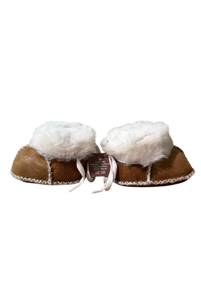 Leather Baby Booties - STORE (1)