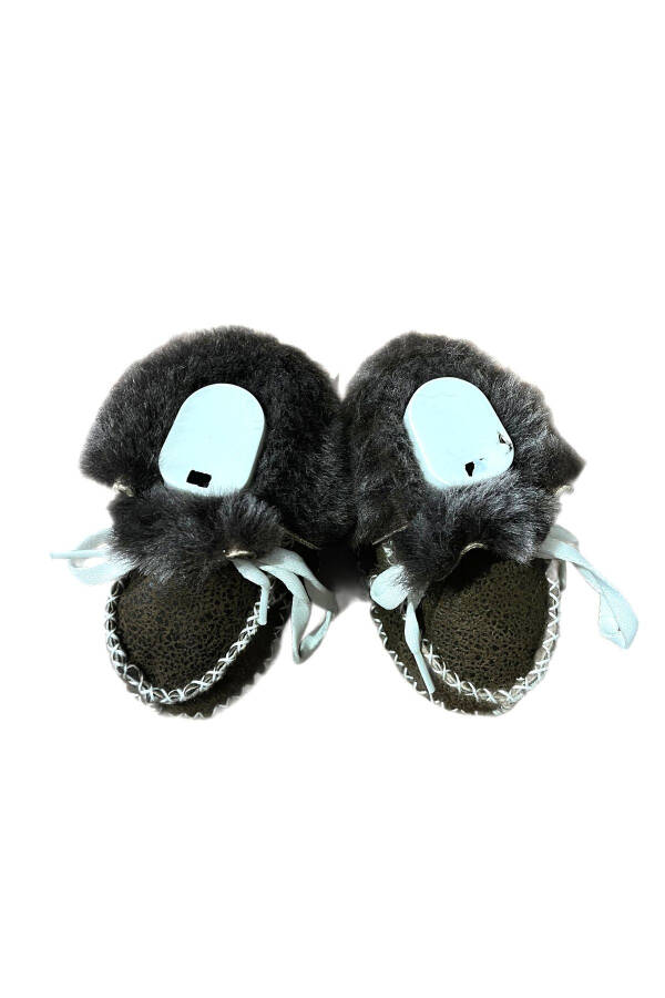 Leather Baby Booties - 2