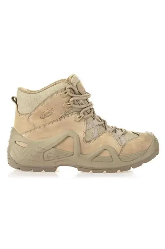 Leather Beige Men's Waterproof Tactical Boots P1492nbj - SCOOTER