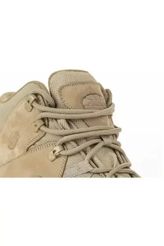 Leather Beige Men's Waterproof Tactical Boots P1492nbj - 5
