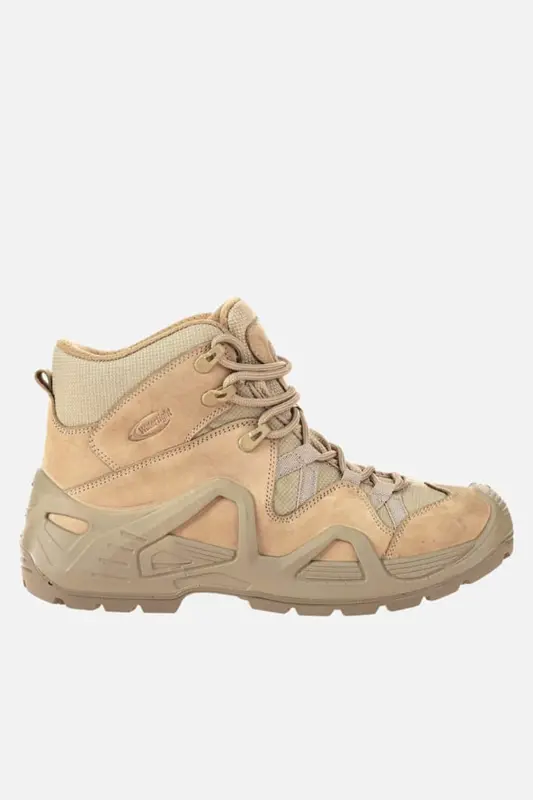 Leather Beige Men's Waterproof Tactical Boots P1492nbj - SCOOTER