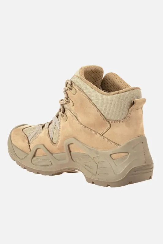 Leather Beige Men's Waterproof Tactical Boots P1492nbj - 3