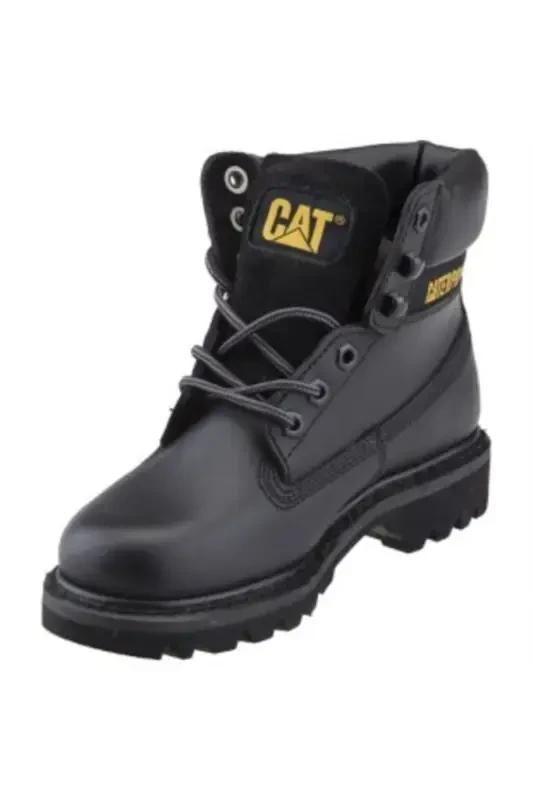 Leather Boot with Rubber Sole-015M100031 BLACK - 3