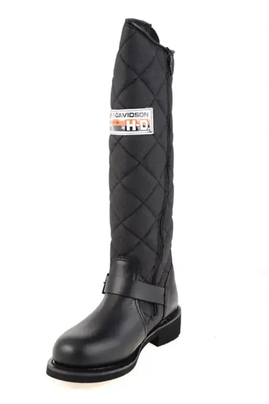 Leather Boot with Rubber Sole-HAR - 4
