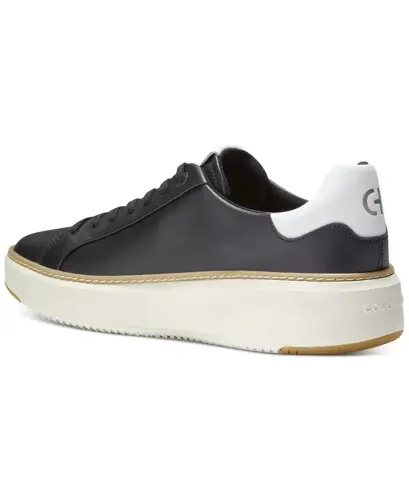 Leather Grandpro Topspin Casual Krossovkalar-Qora - 3
