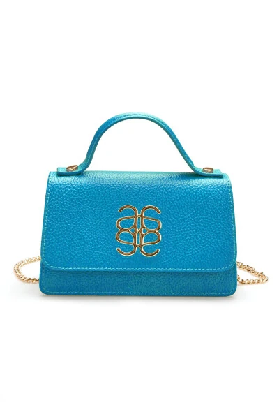 Leather Logo Chain Bag - adL