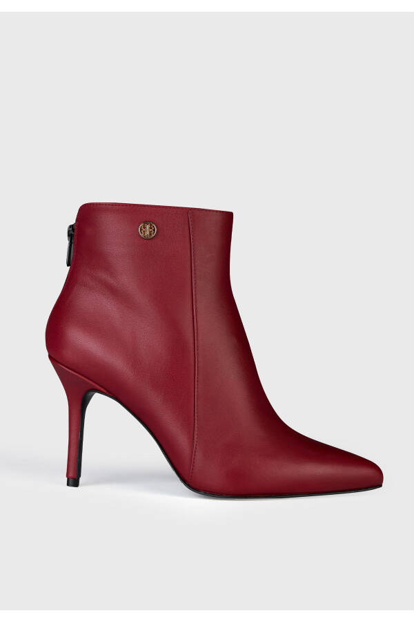 Leather Logo Detailed Boots - 2