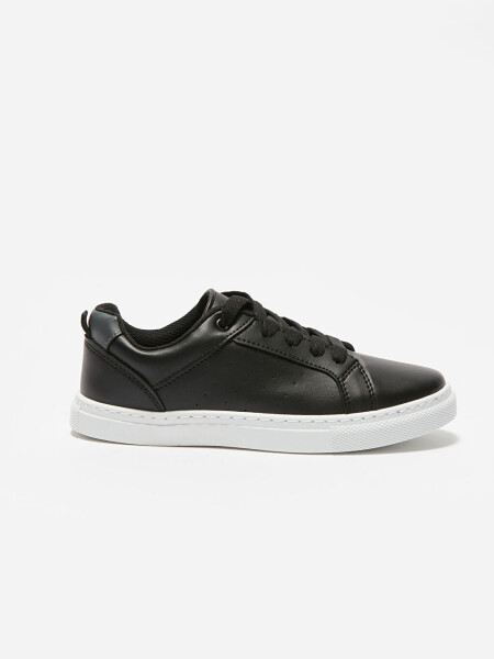 Leather Look Boys Sports Shoes - 2