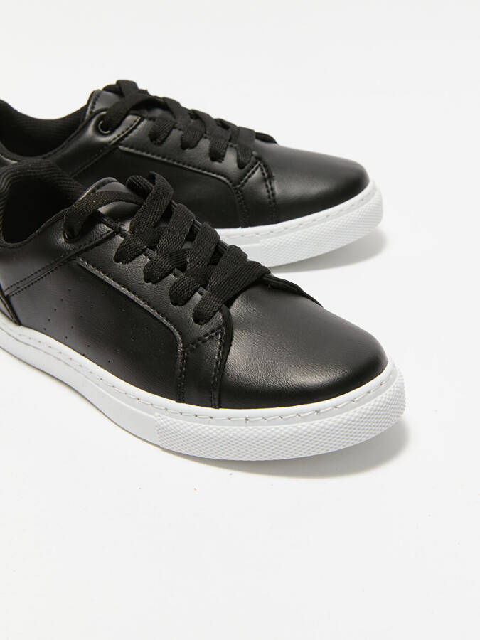 Leather Look Boys Sports Shoes - 3