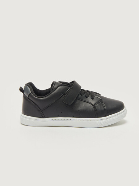 Leather Look Boys' Sports Shoes - 9