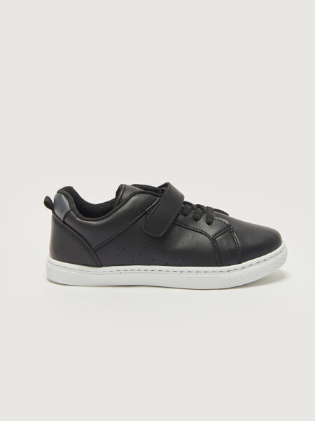 Leather Look Boys' Sports Shoes - 3