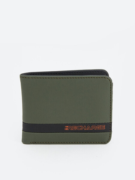 Leather Look Men's Wallet - 1