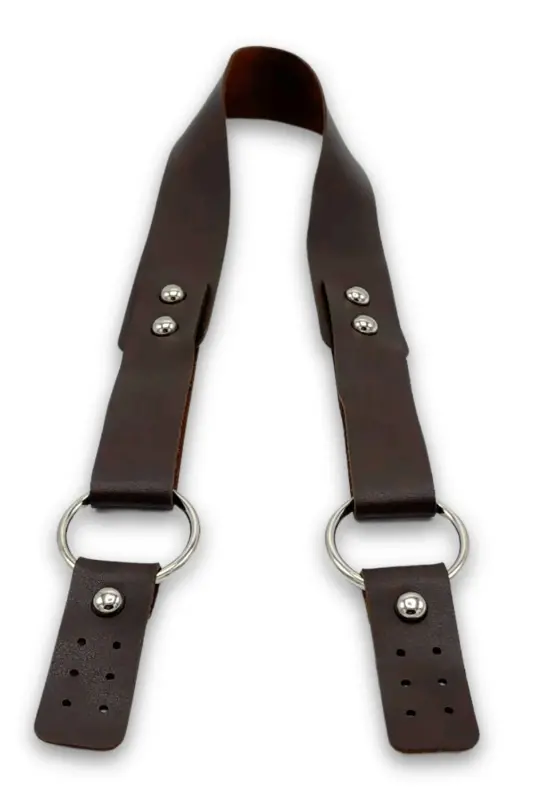 Leather-loop single strap bag 72cm - SENSY