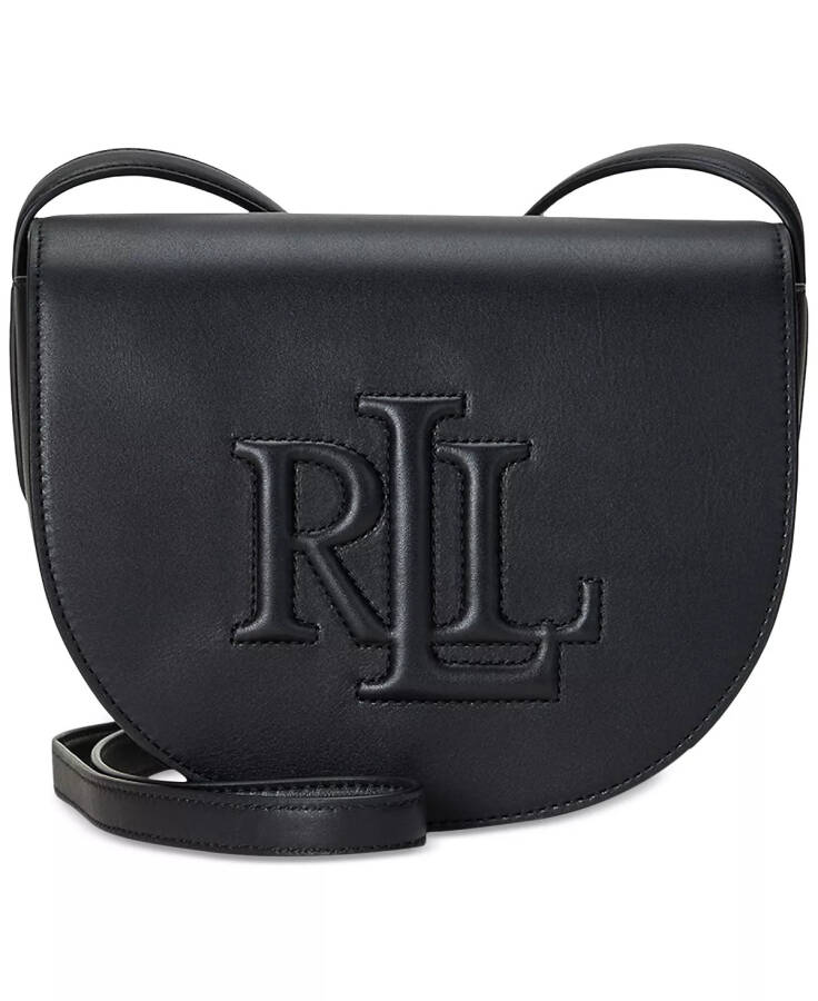 Leather Medium Witley Crossbody Black - 3