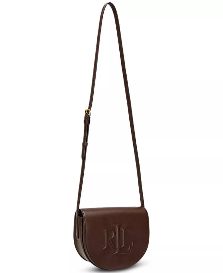 Leather Medium Witley Crossbody Dark Mahogany - 3