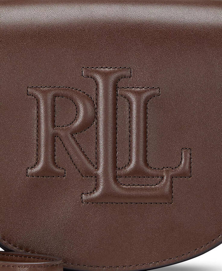 Leather Medium Witley Crossbody Dark Mahogany - 4