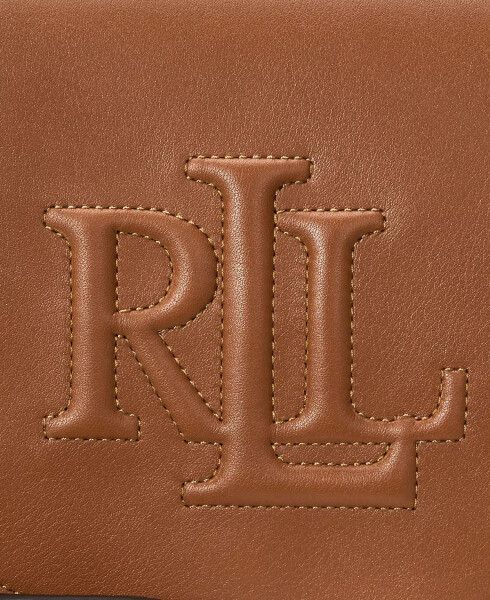 Leather Medium Witley Crossbody Lauren Tan - 6