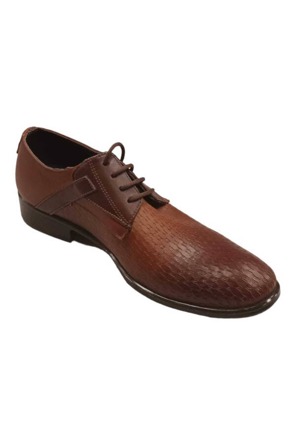 Leather Men's Wedding Shoes - 1