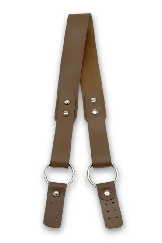 Leather Ring Single Handle Bag 72 Cm - 2