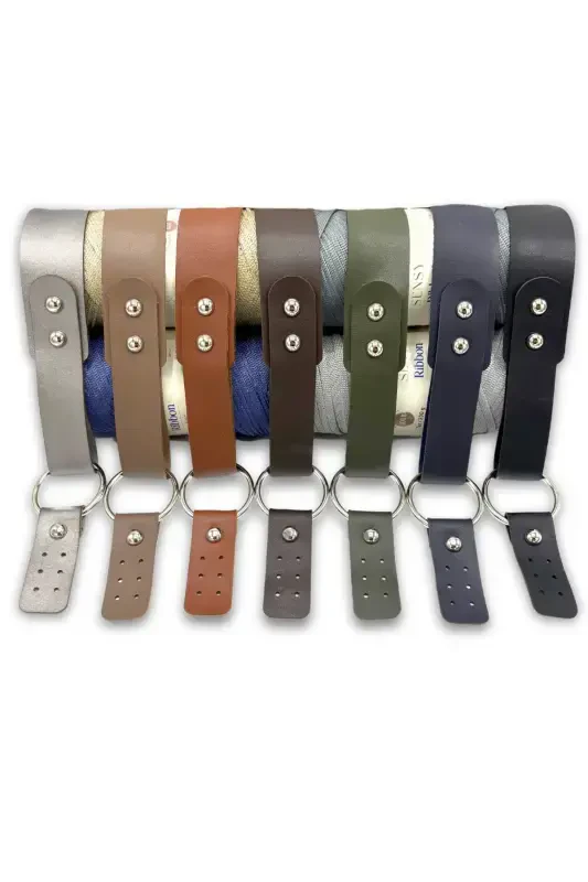 Leather Ring Single Strap Bag 72 Cm - 8