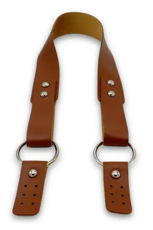 Leather Ringed Single Strap Bag 72 Cm - SENSY