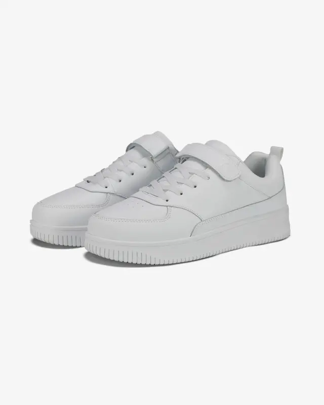 Leather sneakers - WHITE - 2