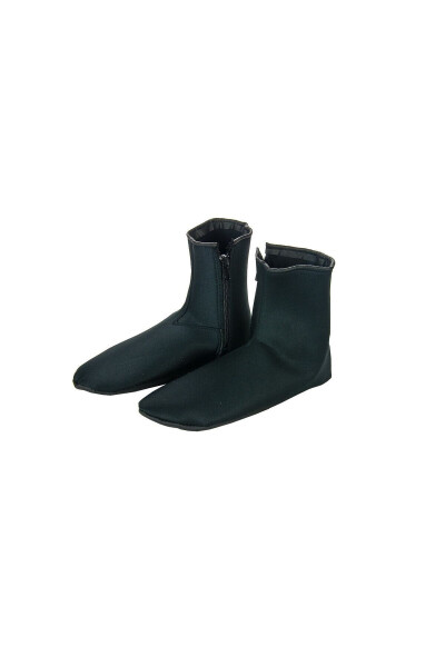 Leather Thermal Boots - Artificial Leather - Zippers - 3