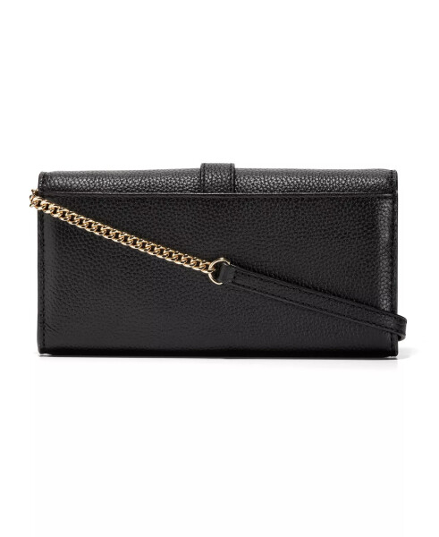 Leather Wallet-On-a-Chain Black - 2