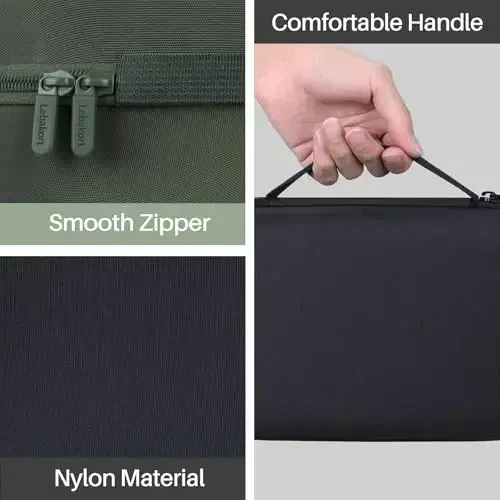 Lebakort Storage Case Compatible with Anker 548 Power Bank Power Station 60,000mAh and PowerCore Reserve 192Wh (Black Case Only) - 4