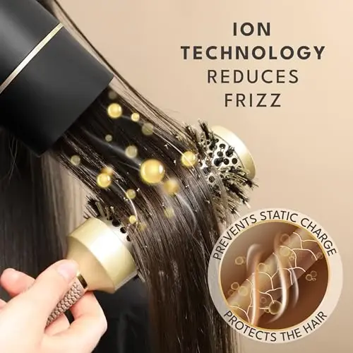 LEBENLANG Ionic Hair Dryer 1875W - Compact, Portable, Lightweight, with Diffuser and Bag for Travel - LEBENLANG (1)