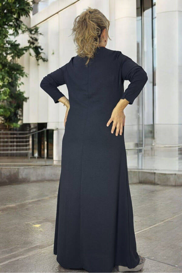 ЛЕЧУЧАЯ МЫШЬ РУКА КАМЕНЬ ОБРАБОТАННЫЙ ПАНЧО УДОБНЫЙ КРОЙ КЛЕШ ПЛАТЬЕ БОЛЬШОГО РАЗМЕРА ДВОЙНОЙ АЭРОБИН КОСТЮМ - 6