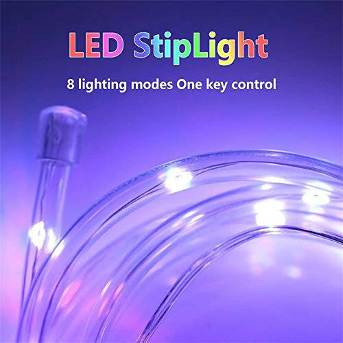 Led Hoop Light Basketball Rim - Adjustable Remote Basketball hoop Lights,16 Color Waterproof Super Bright LED Light,Suitable Good Gift for Kids to Play Outdoors at Night, Training - 6