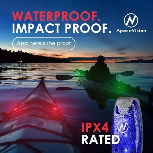 LED Safety Light (2 Pack) - Clip On Strobe/Running Lights for Runners, Dog, Bike, Walking, Boat, Kayak, Stroller and More - High Visibility Accessories for Your Reflective Gear, Bicycle - 7