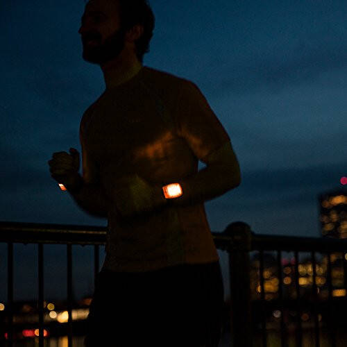 LED safety light, 2 pack - Provides nighttime visibility for runners, cyclists, walkers, joggers, kids, dogs, relays & more - Clip to clothes, strap to wrist, ankle, bike, collar, or just about anywhere! - 5