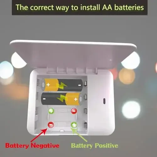 Battery Operated Phone Charger with LED|EmergencyUSB Battery Powered Power Bank Portable 4 AA Batteries Powered Outlet (2Pack White) - 6