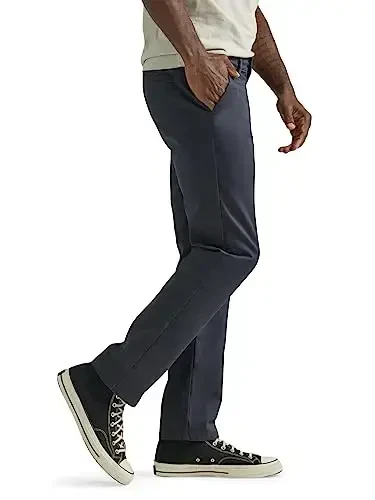 Lee Men's Flat Front Slim Straight Pant - LEE (1)