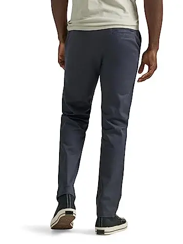 Lee Men's Flat Front Slim Straight Pant - 3