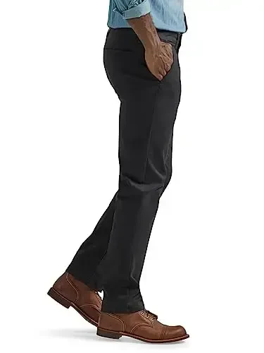 Lee Men's Flat Front Slim Straight Pant - LEE (1)