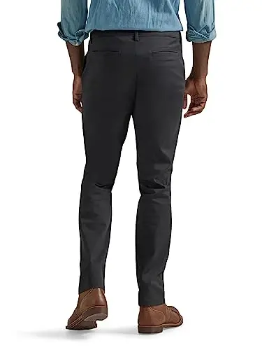 Lee Men's Flat Front Slim Straight Pant - 3