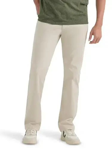 Lee Men's Flat Front Slim Straight Pant - 1