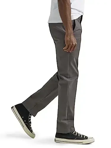 Lee Men's Flat Front Slim Straight Pant - 2