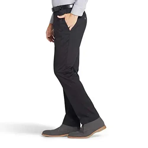 Lee Men's Total Freedom Stretch Slim Fit Flat Front Pant - 2