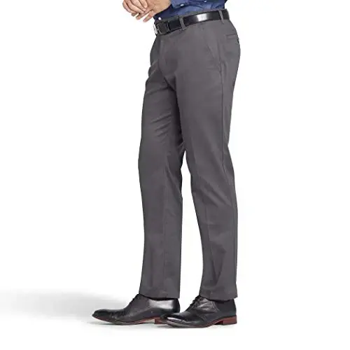 Lee Men's Total Freedom Stretch Slim Fit Flat Front Pant - 1